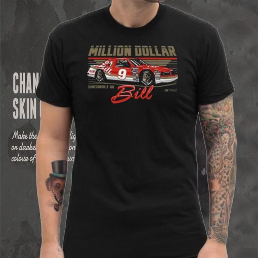 Bill Elliott Checkered Flag Sports Million Dollar Bill T Shirt