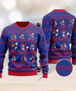 Bills Mickey Mouse Knitted Ugly Christmas Sweater