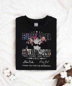 Billy Joel 2023 Stevie Nick Tour T Shirts