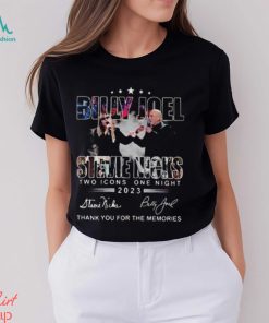 Billy Joel 2023 Stevie Nick Tour T Shirts