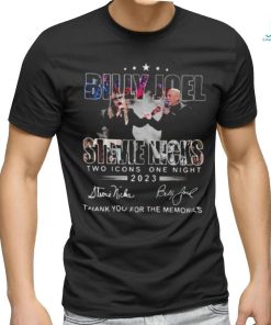 Billy Joel 2023 Stevie Nick Tour T Shirts
