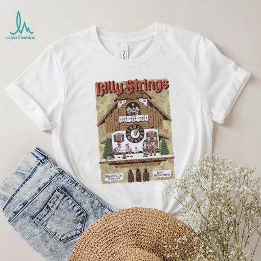 Billy Strings Neue Theaterfabrik München Show Nov 12, 2023 Poster shirt