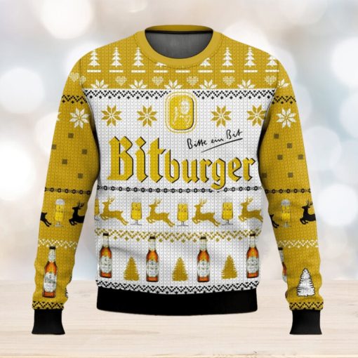 Bitburger Christmas Ugly Sweater Special Gift For Xmas