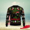 The Sax Player Is Here Santa Claus Plays Ugly Christmas Sweater 3D All Over Printed Sweaters Christmas Gift