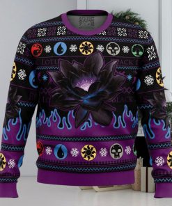 Black Lotus Magic the Gathering Ugly Christmas Sweater