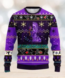 Black Panther Pupple Ugly Christmas Sweater Gift For Men And Women