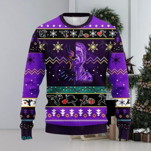 Black Panther Pupple Ugly Christmas Sweater Gift For Men And Women