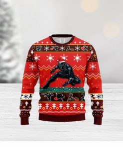 Black Panther Ugly Sweater Christmas Ugly Sweater For Holiday Xmas Family Gift