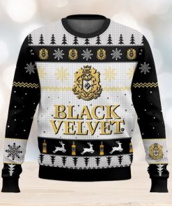 Black Velvet Christmas Ugly Sweater Special Gift For Xmas