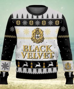 Black Velvet Christmas Ugly Sweater Special Gift For Xmas