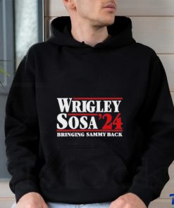 Black Wrigley Sosa 24 Bringing Sammy Back shirt