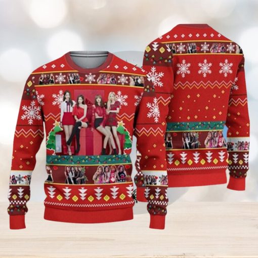 Blackpink Group Members Santa Ugly Christmas Sweater