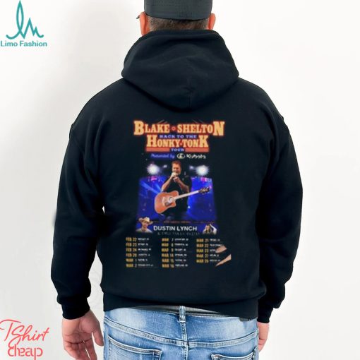 Blake Shelton 2024 Back to the Honky Tonk Tour T Shirt