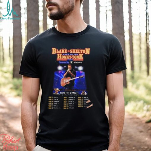 Blake Shelton 2024 Back to the Honky Tonk Tour T Shirt