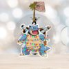 Mickey Hat Baby Yoda Ice Cream Christmas 2023 Star Wars Ornament