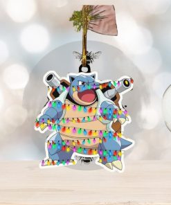 Blastoise Pokemon Led Light 2023 Christmas Tree Decorations Ornament