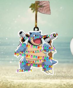 Blastoise Pokemon Led Light 2023 Christmas Tree Decorations Ornament