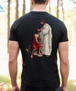Blind Man In A Temple Sweatshirt shirt