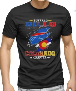 Blood Inside Buffalo Bills Territory Colorado Chapter T shirt