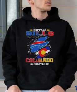 Blood Inside Buffalo Bills Territory Colorado Chapter T shirt
