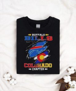 Blood Inside Buffalo Bills Territory Colorado Chapter T shirt