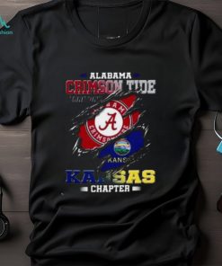 Blood Inside Me Alabama Crimson Tide Territory Kansas Chapter 2023 Shirt