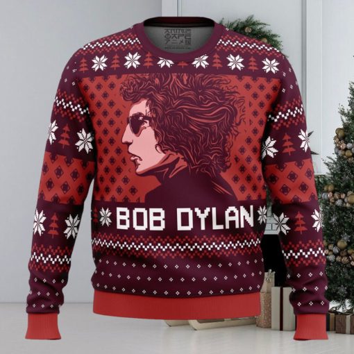 Blood on the Tracks Bob Dylan Ugly Christmas Sweater