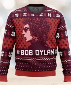 Blood on the Tracks Bob Dylan Ugly Christmas Sweater