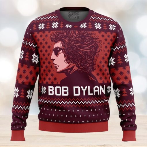 Blood on the Tracks Bob Dylan Ugly Christmas Sweater