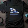 Blue Bombers Peanuts Snoopy Car Cartoon Sports Classic T Shirt