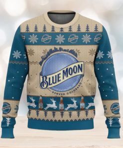 Blue Moon Christmas Ugly Sweater Special Gift For Xmas