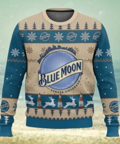 Blue Moon Christmas Ugly Sweater Special Gift For Xmas