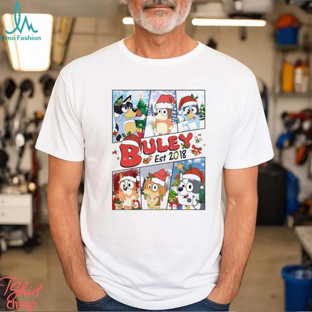 Bluey Family 2023 Christmas Shirt