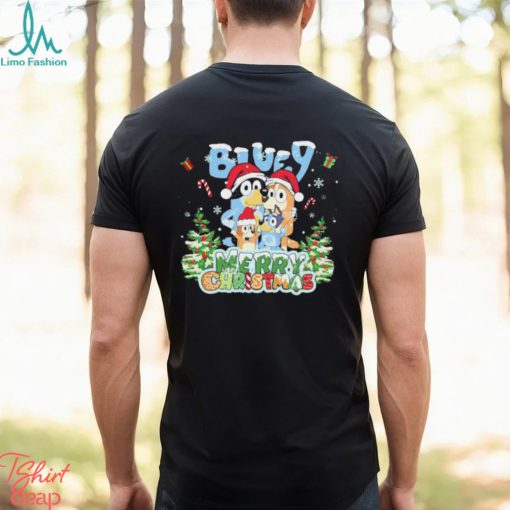 Bluey Family Merry Christmas shirt