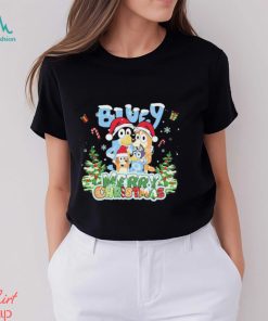 Bluey Family Merry Christmas shirt
