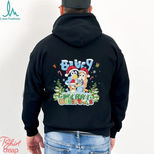 Bluey Family Merry Christmas shirt