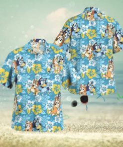 Bluey Tropical Hawaiian Shirt For Men And Women