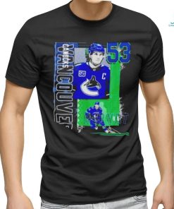 Bo Horvat Vancouver Canucks hockey number 53 graphic t shirt