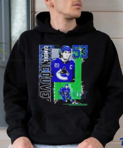 Bo Horvat Vancouver Canucks hockey number 53 graphic t shirt