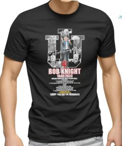 Bob Knight 1940 2023 Indiana Hoosiers Men’s Baseketball Thank You For The Memories T Shirt