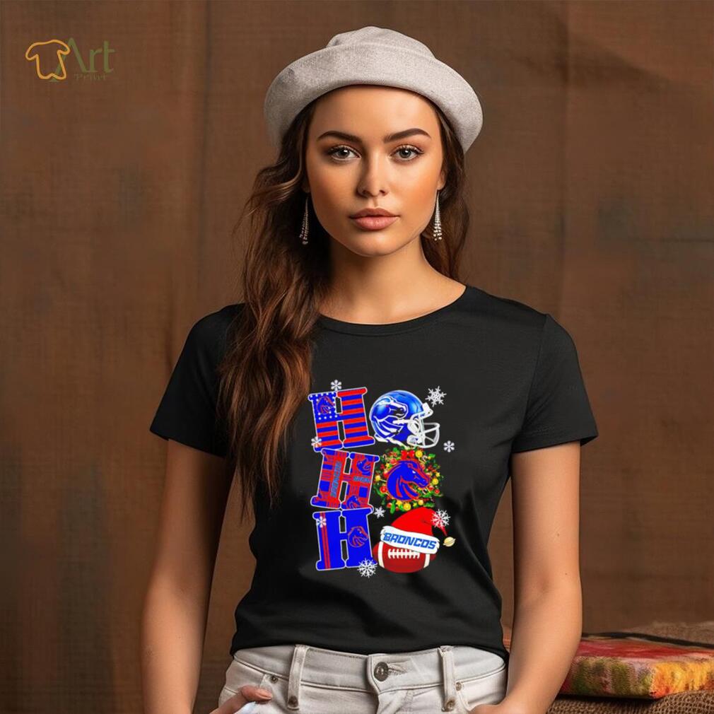 Boise State Broncos NCAA ho ho ho Christmas shirt Boise State Broncos NCAA ho ho ho Christmas shirt