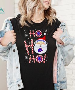 Boise State Broncos Santa Claus ho ho ho shirt