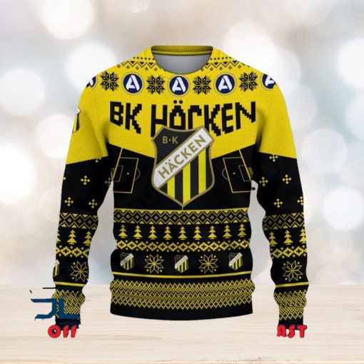 Boldklubben Häcken Allsvenskan Sweden Ugly Sweater Christmas