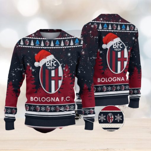 Bologna Fc 1909 Ugly Christmas Sweater Holiday Gift Ideas For Men And Women Special Christmas Gift