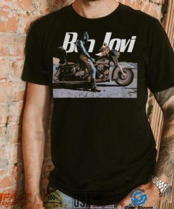 Bon Jovi Merch Wanted Dead or Alive T Shirt