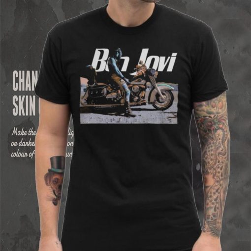 Bon Jovi Merch Wanted Dead or Alive T Shirt