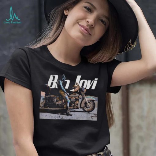 Bon Jovi Merch Wanted Dead or Alive T Shirt