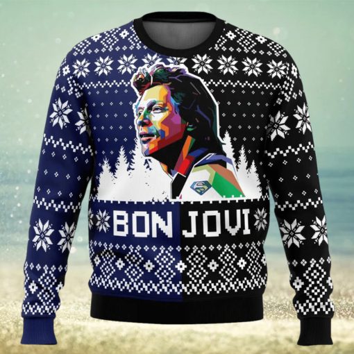 Bon Jovi Ugly Christmas Sweater