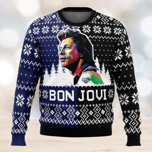 Bon Jovi Ugly Christmas Sweater