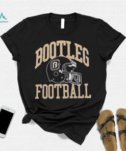 Bootleg football helmet shirt
